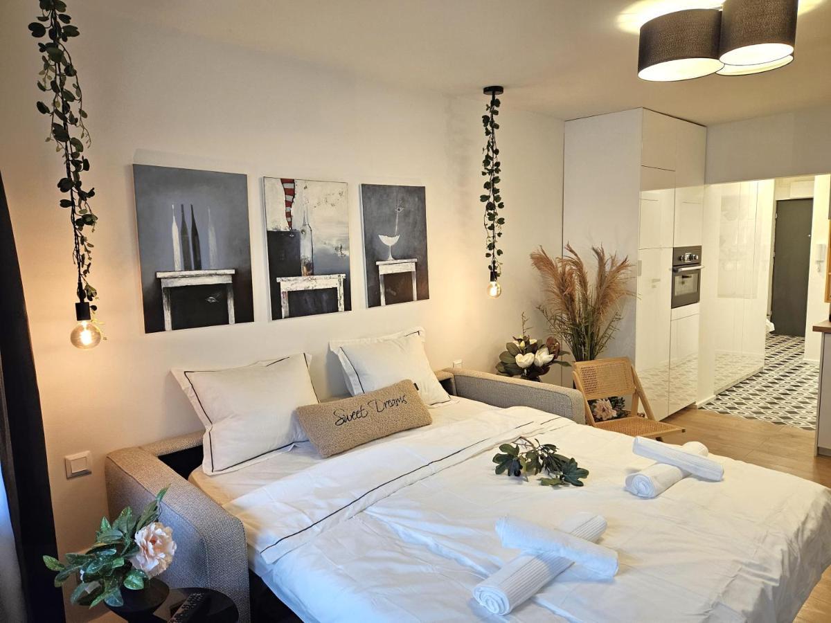 Design Apt In Old Town-Free Parking-Balcony ブラチスラヴァ エクステリア 写真